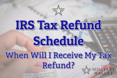 Tax Refund Schedule 2019 Chart